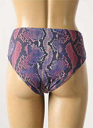Bas de maillot de bain imprimé fantaisie culotte violet BIKINIS STORY femme