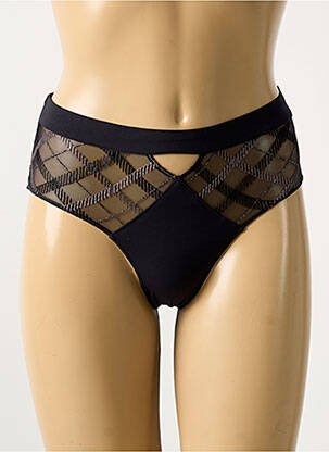 Shorty broderie noir LOUISA BRACQ femme