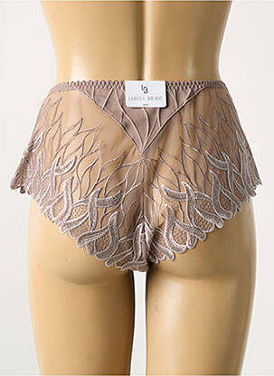 Culotte haute beige LOUISA BRACQ femme
