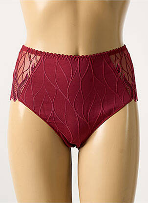 Culotte haute rouge LOUISA BRACQ femme