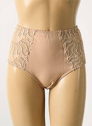 Culotte haute beige LOUISA BRACQ femme