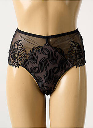 Culotte haute noir LOUISA BRACQ pour femme