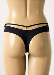 Tanga noir LINGERIE STORY pour femme seconde vue
