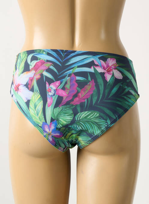 Bas de maillot de bain imprimé fantaisie culotte bleu BIKINIS STORY femme