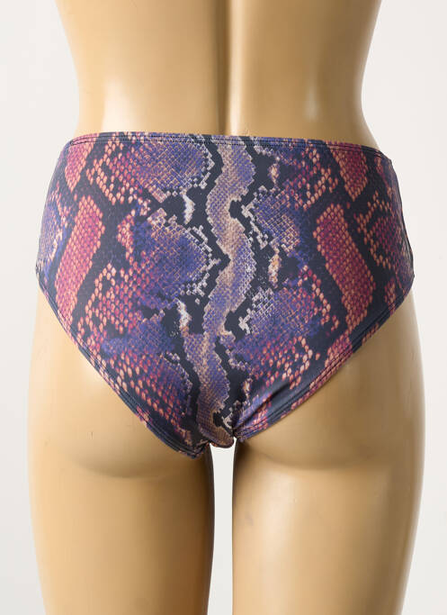 Bas de maillot de bain imprimé fantaisie culotte violet BIKINIS STORY femme