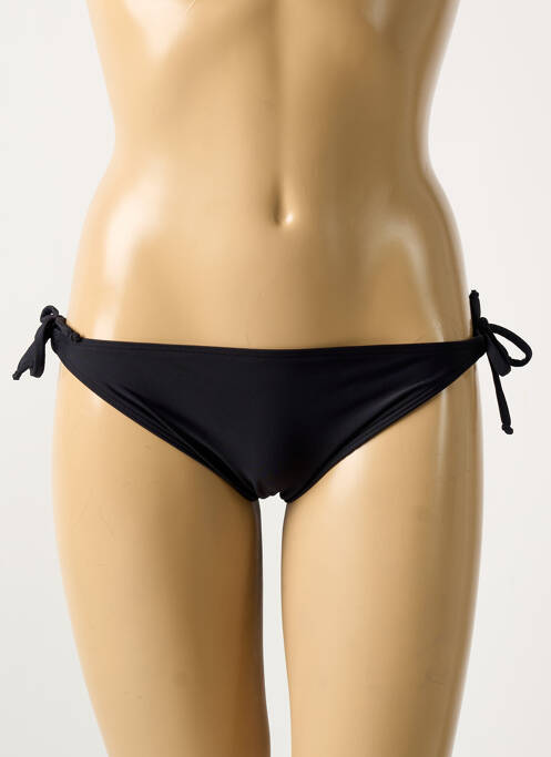 Bas de maillot de bain fermeture liens à nouer bikini noir BIKINIS STORY femme