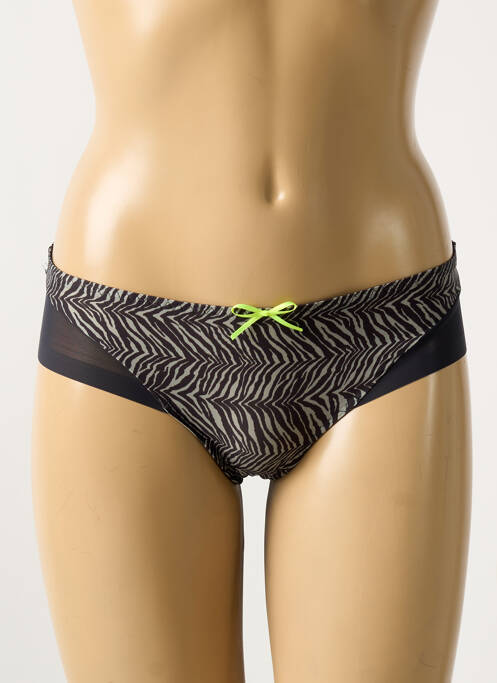 Culotte effet matière satinée gris PRIMA DONNA femme