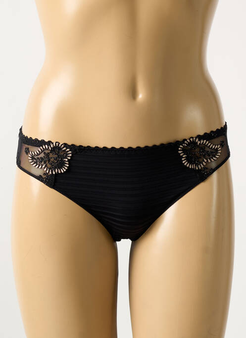 Culotte noir LOUISA BRACQ pour femme