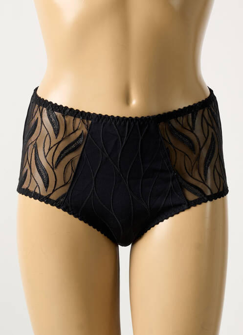 Culotte haute noir LOUISA BRACQ femme