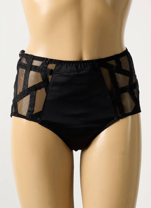 Culotte haute noir LOUISA BRACQ pour femme