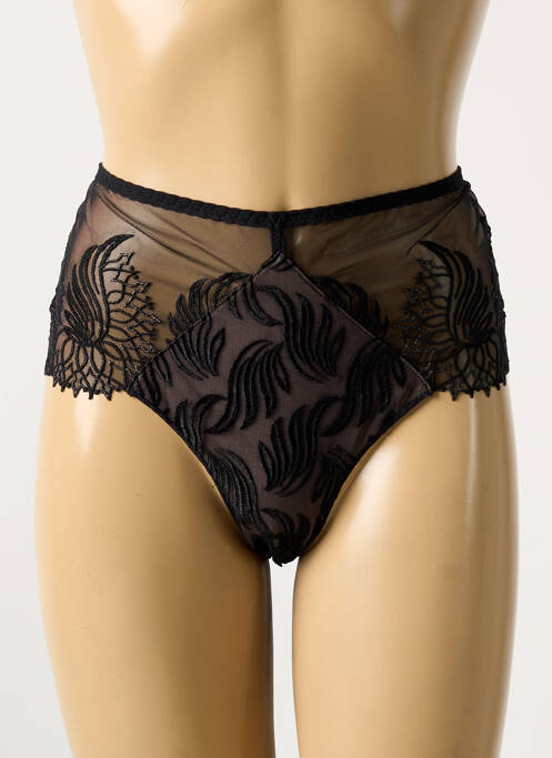 Culotte haute noir LOUISA BRACQ pour femme