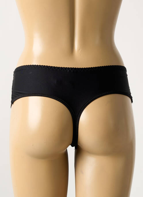 Tanga noir LINGERIE STORY femme