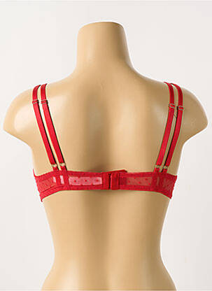Soutien-gorge sans armature haut soutien-gorge emboitant rouge VERDISSIMA femme