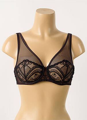 Soutien-gorge bretelle multi position haut soutien-gorge emboitant marron LOUISA BRACQ femme