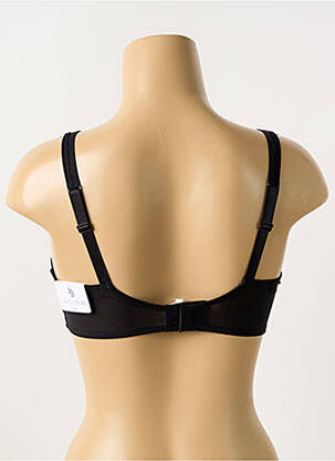 Soutien-gorge effet matière satinée haut soutien-gorge emboitant noir LOUISA BRACQ femme