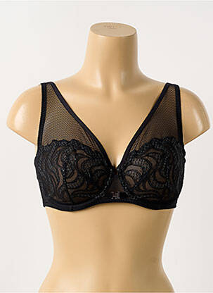Soutien-gorge bretelle multi position haut soutien-gorge emboitant noir LOUISA BRACQ femme