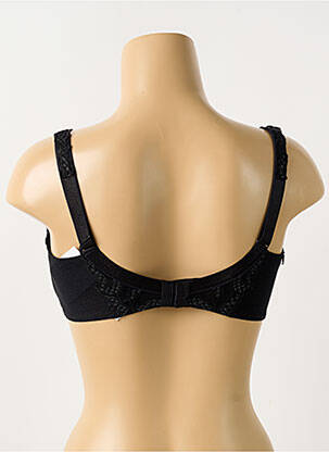 Soutien-gorge effet matière satinée haut soutien-gorge emboitant noir LOUISA BRACQ femme