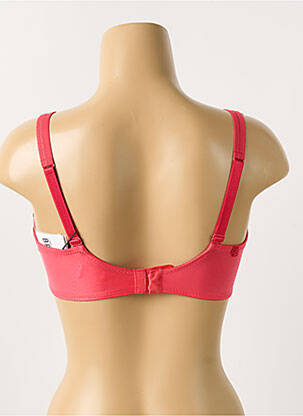 Soutien-gorge légère et transparente haut soutien-gorge emboitant rouge LOUISA BRACQ femme