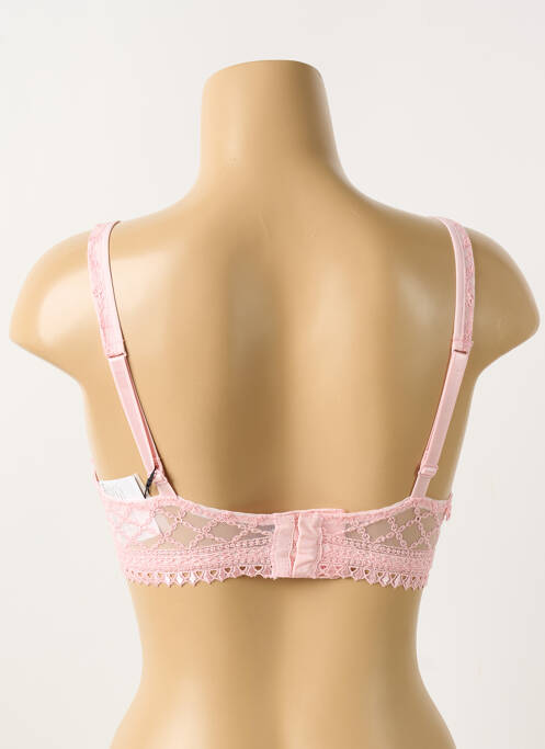 Soutien-gorge sans armature haut soutien-gorge emboitant rose LOUISA BRACQ femme