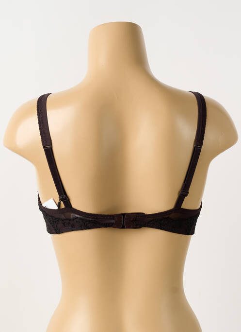 Soutien-gorge bretelle multi position haut soutien-gorge emboitant marron LOUISA BRACQ femme