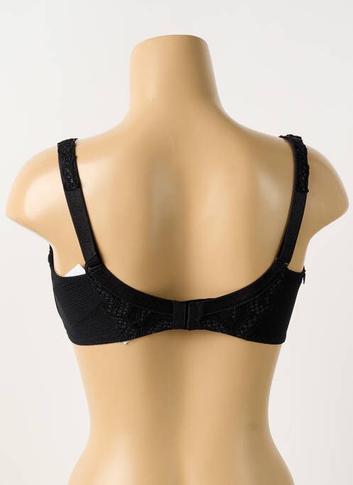 Soutien-gorge effet matière satinée haut soutien-gorge emboitant noir LOUISA BRACQ femme