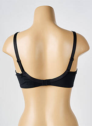 Soutien-gorge effet matière satinée haut soutien-gorge emboitant noir LOUISA BRACQ femme