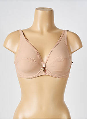 Soutien-gorge effet matière satinée haut soutien-gorge emboitant chair LOUISA BRACQ femme