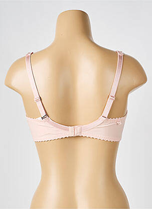Soutien-gorge effet matière satinée haut soutien-gorge emboitant rose LOUISA BRACQ femme