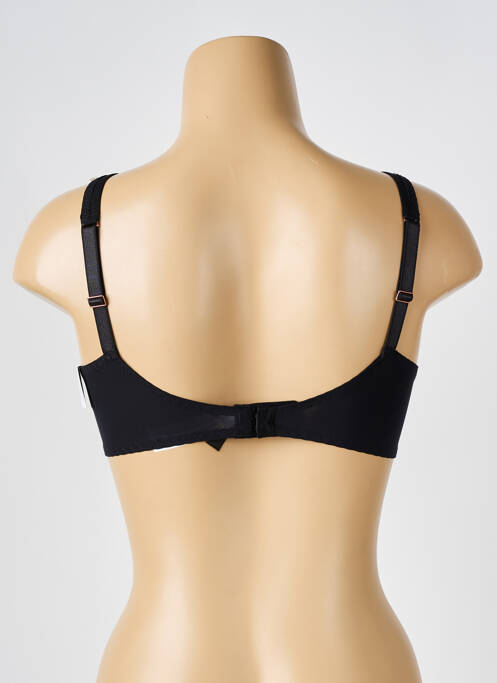 Soutien-gorge effet matière satinée haut soutien-gorge emboitant noir LOUISA BRACQ femme
