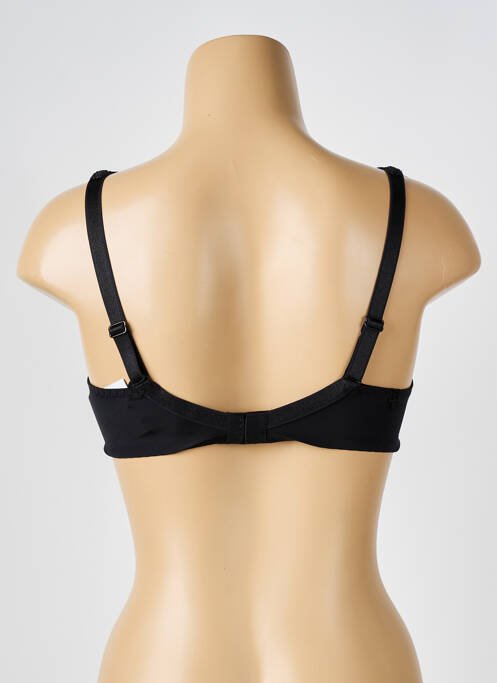 Soutien-gorge effet matière satinée haut soutien-gorge emboitant noir LOUISA BRACQ femme