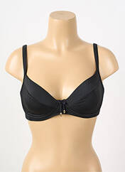Haut de maillot de bain noir BIKINIS STORY pour femme seconde vue