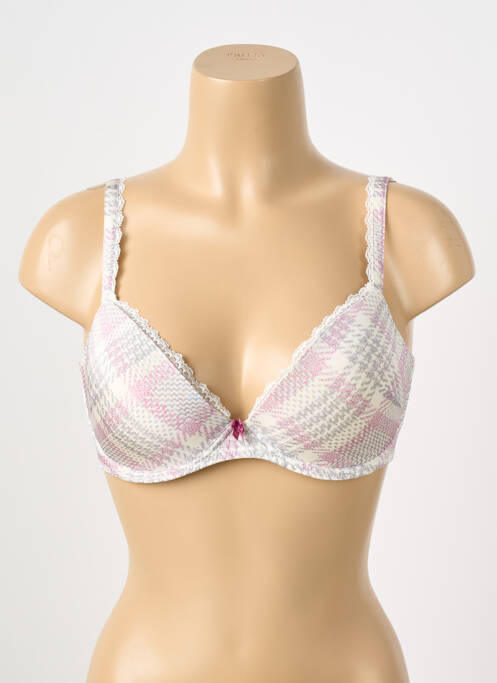 Soutien-gorge haut soutien-gorge moulé haut soutien-gorge moulé gris ANTIGEL femme