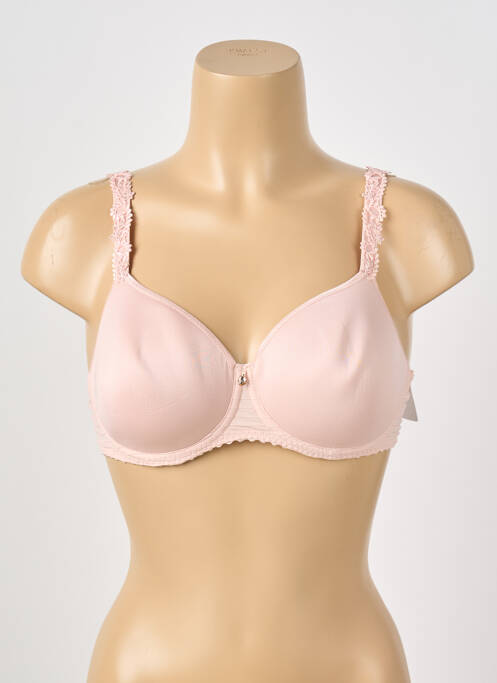 Soutien-gorge haut soutien-gorge moulé haut soutien-gorge moulé rose LOUISA BRACQ femme