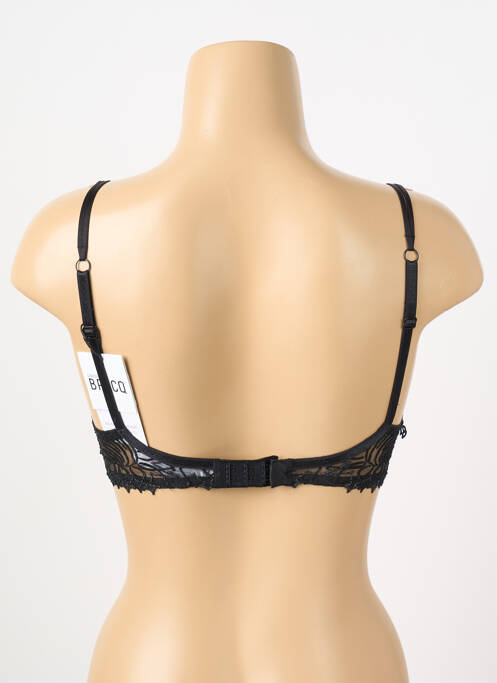 Soutien-gorge haut soutien-gorge balconnet haut soutien-gorge balconnet noir LOUISA BRACQ femme