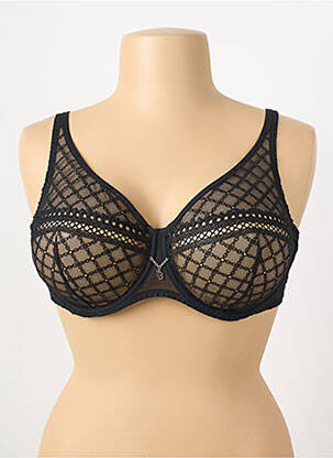Soutien-gorge sans armature haut soutien-gorge emboitant noir LOUISA BRACQ femme