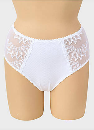 Culotte haute blanc LOUISA BRACQ pour femme