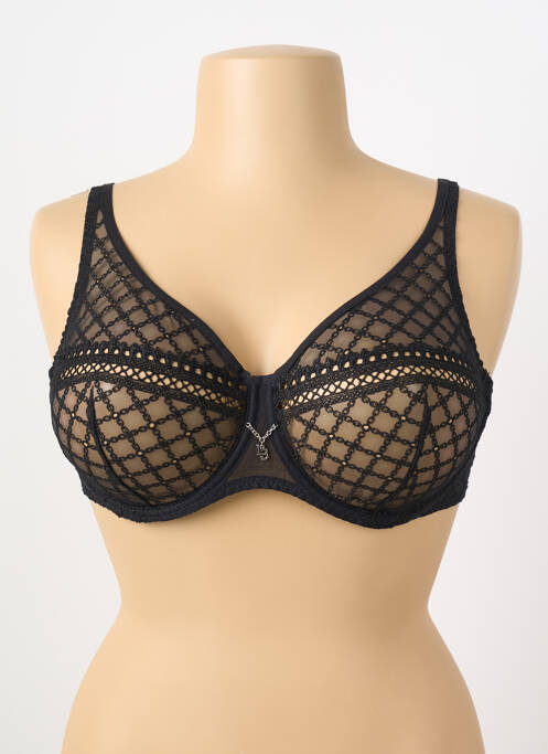 Soutien-gorge sans armature haut soutien-gorge emboitant noir LOUISA BRACQ femme