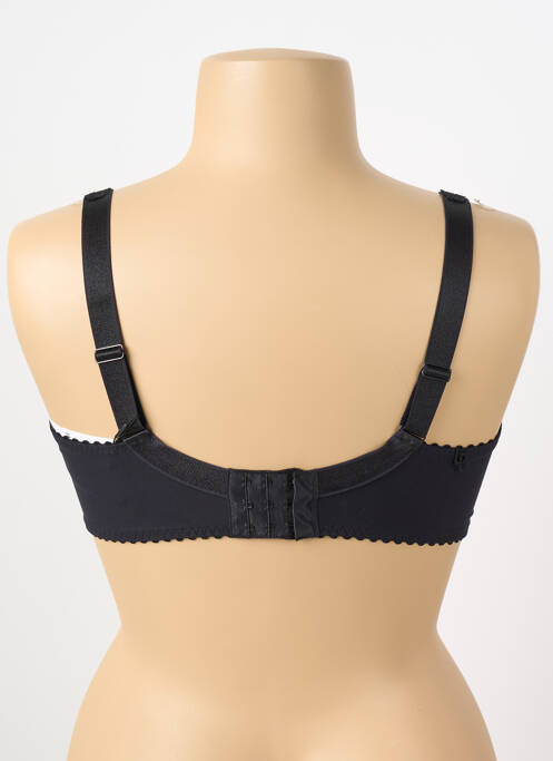 Soutien-gorge broderie haut soutien-gorge emboitant noir LOUISA BRACQ femme