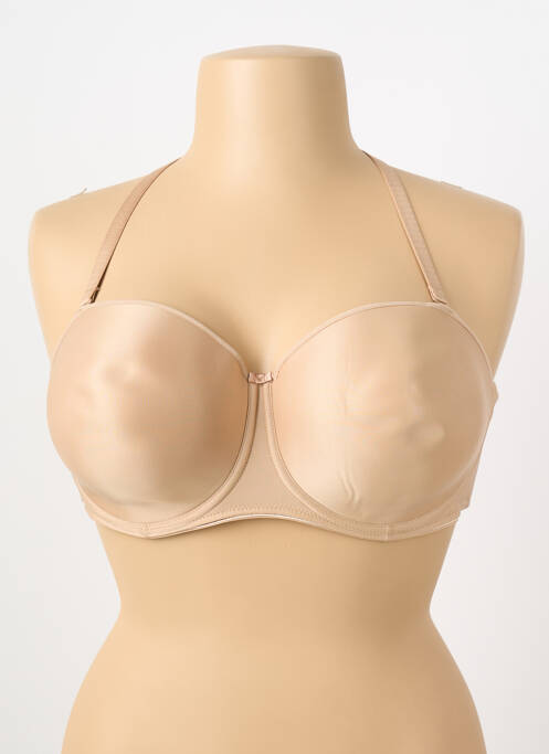 Soutien-gorge avec armature haut bandeau chair FANTASIE femme
