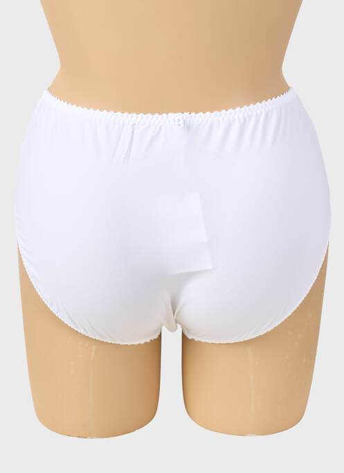 Culotte haute blanc LOUISA BRACQ femme