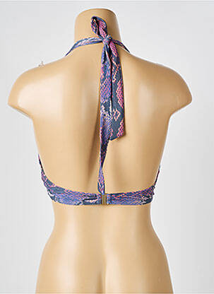 Haut de maillot de bain stretch haut soutien-gorge avec mousse de rembourrage amovible violet BIKINIS STORY femme