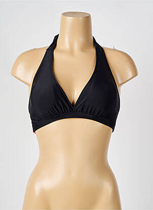 Haut de maillot de bain stretch haut soutien-gorge avec mousse de rembourrage amovible noir BIKINIS STORY femme