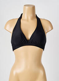 Haut de maillot de bain stretch haut soutien-gorge avec mousse de rembourrage amovible noir BIKINIS STORY femme