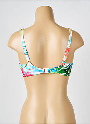 Haut de maillot de bain stretch haut soutien-gorge emboitant blanc FANTASIE femme