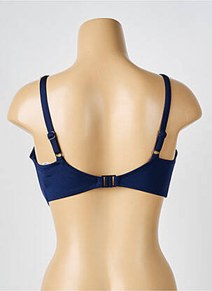 Haut de maillot de bain stretch haut soutien-gorge emboitant bleu FANTASIE femme