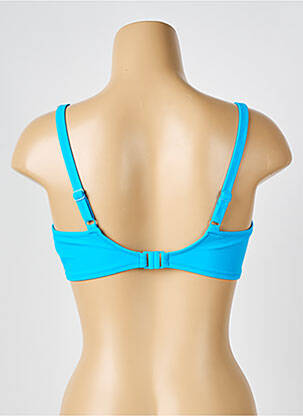 Haut de maillot de bain stretch haut soutien-gorge emboitant bleu FANTASIE femme