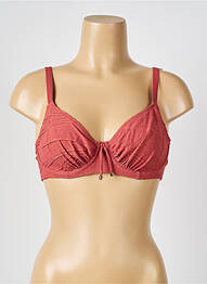 Haut de maillot de bain stretch haut soutien-gorge emboitant rose FANTASIE femme