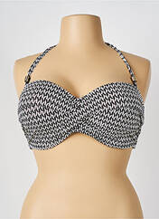 Haut de maillot de bain noir FANTASIE pour femme seconde vue