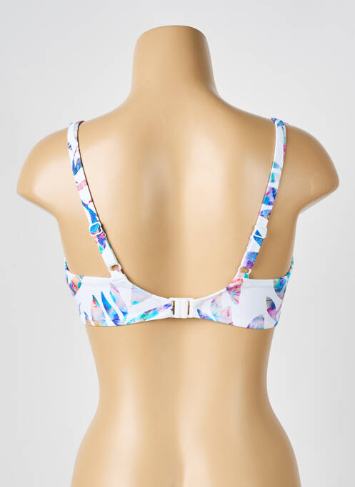Haut de maillot de bain stretch haut soutien-gorge balconnet blanc FANTASIE femme