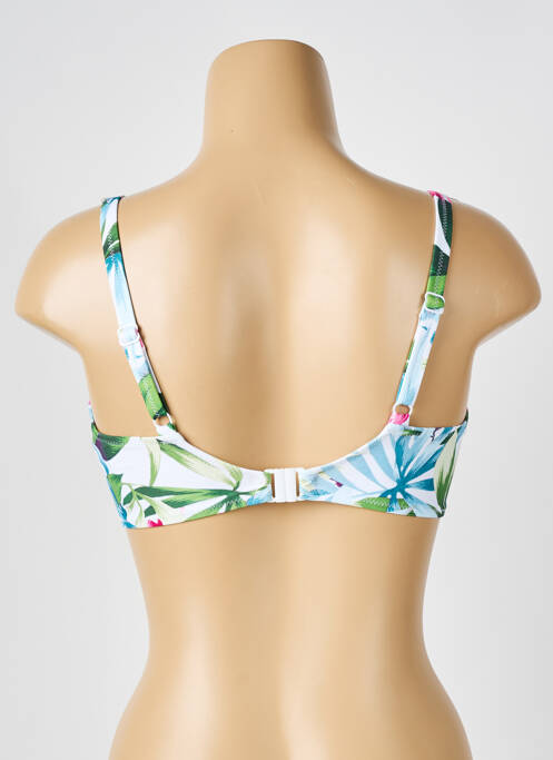 Haut de maillot de bain stretch haut soutien-gorge emboitant blanc FANTASIE femme